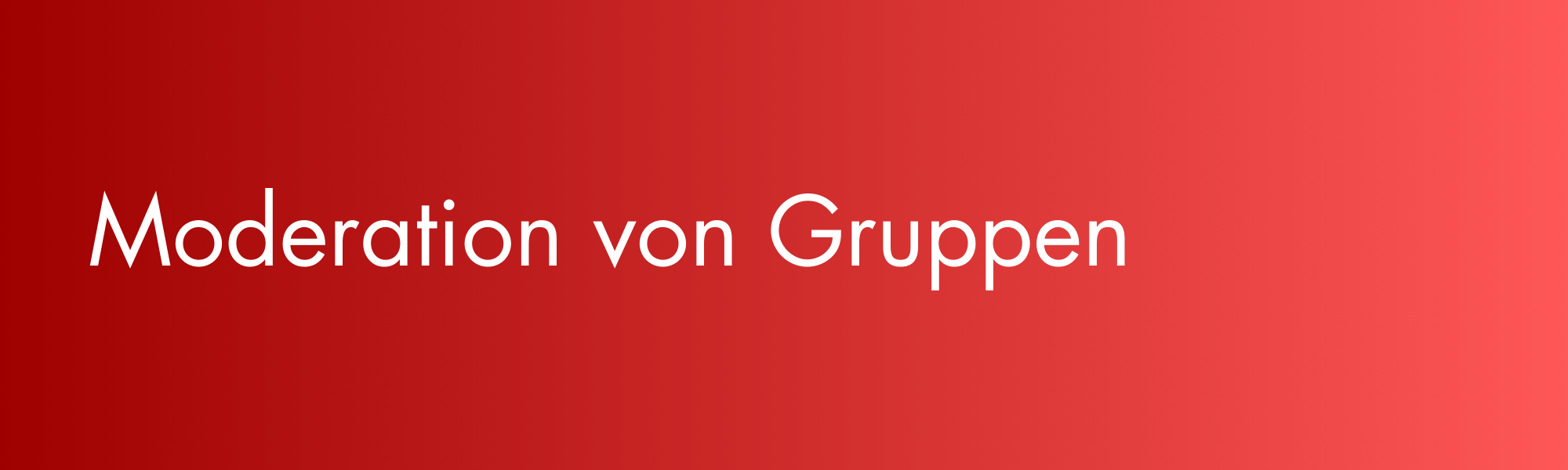 Moderation von Gruppen_main